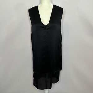 T by Alexander Wang Black Slip Dress